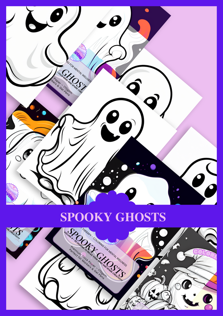 Cute Spooky Ghosts