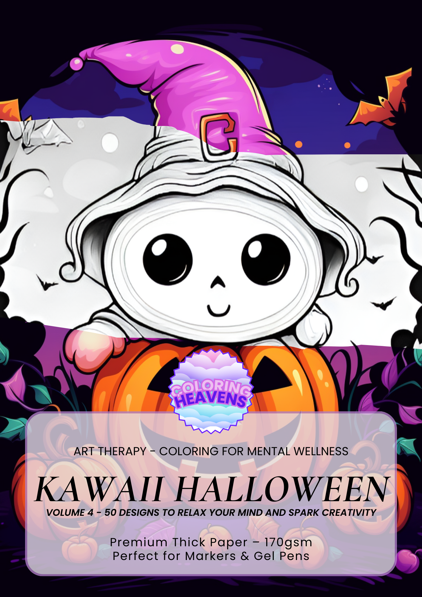 Coffret Halloween Kawaii (4 livres)