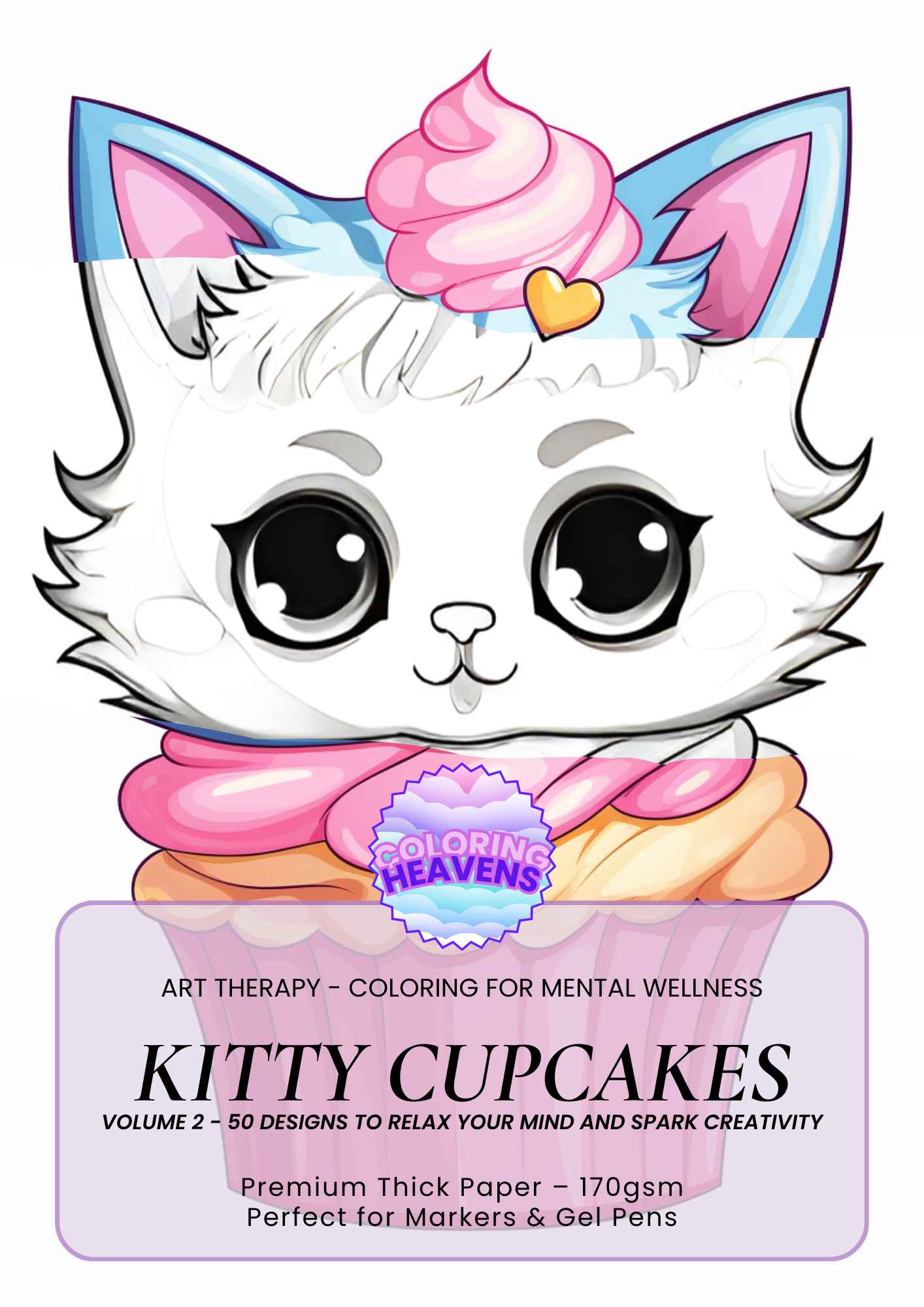 Coffret Cupcakes Kitty (6 livres)