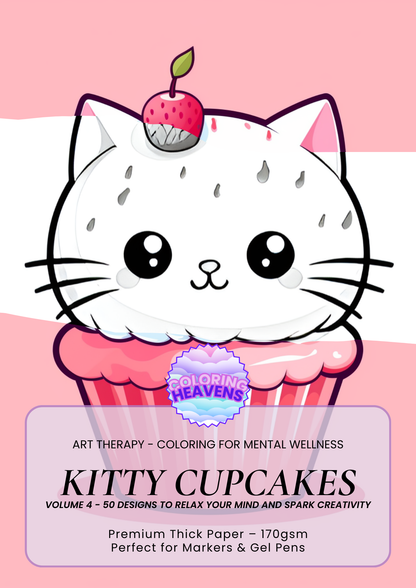 Coffret Cupcakes Kitty (6 livres)